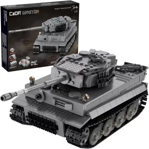 CaDa C61071W WW II German Tiger Tank — comparateur de prix sur Planet-Brick (vue détail 1)