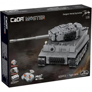 CaDa C61071W WW II German Tiger Tank — comparateur de prix sur Planet-Brick (vue détail 10)