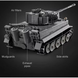 CaDa C61071W WW II German Tiger Tank — meilleure offre du moment sur Planet-Brick (vue détail 14)