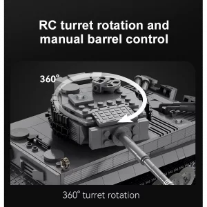 CaDa C61071W WW II German Tiger Tank — prix le plus bas sur Planet-Brick (vue détail 15)