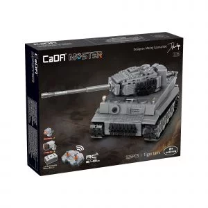CaDa C61071W WW II German Tiger Tank — comparatif marchands sur Planet-Brick (vue détail 7)
