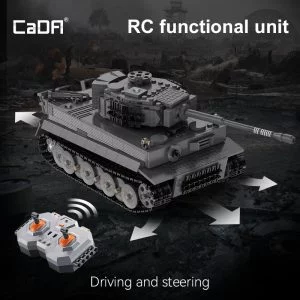 CaDa C61071W WW II German Tiger Tank — meilleur prix sur Planet-Brick (vue détail 9)