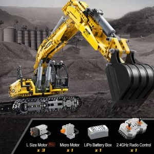 CaDa C61082W Remote Control Excavator — comparatif marchands sur Planet-Brick (vue détail 7)