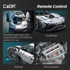 CaDa C61503W Mercedes-AMG ONE — meilleur prix sur Planet-Brick (vue détail 9)