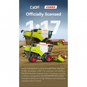 CaDa C61508W CLAAS Dominator 370 — meilleure offre du moment sur Planet-Brick (vue détail 14)