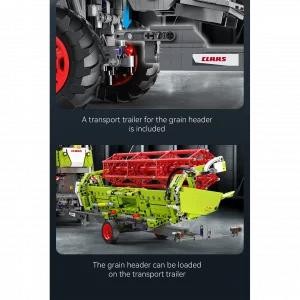 CaDa C61508W CLAAS Dominator 370 — comparatif marchands sur Planet-Brick (vue détail 25)
