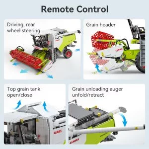 CaDa C61508W CLAAS Dominator 370 — achat malin sur Planet-Brick (vue détail 8)