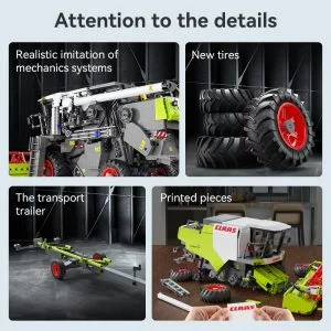 CaDa C61508W CLAAS Dominator 370 — meilleur prix sur Planet-Brick (vue détail 9)