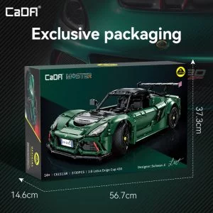 CaDa C61511W CaDA Lotus Cars Exige Cup 430 Technic — comparateur de prix sur Planet-Brick (vue détail 10)