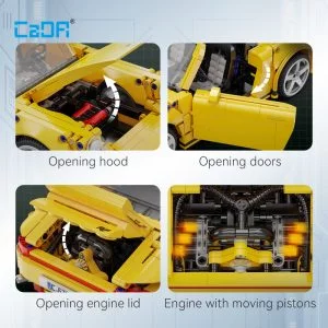 CaDa C62003W CaDA RUF CTR Yellowbird — meilleur prix sur Planet-Brick (vue détail 9)