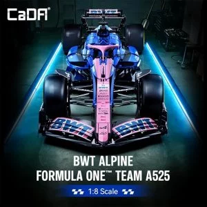 CaDa C64012W CaDA Scale Alpine A525 Formula 1 Car Building Set — comparez les prix sur Planet-Brick (vue détail 13)