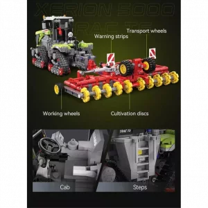 CaDa C65012W CaDA CLAAS XERION 5000 TRAC TS — prix le plus bas sur Planet-Brick (vue détail 6)