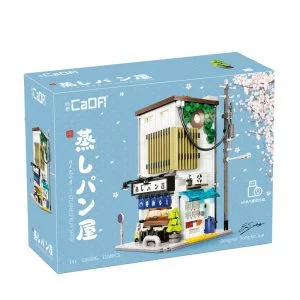 CaDa C66006W Japanese Storefront Series Steamed Bun Shop — comparateur de prix sur Planet-Brick (vue détail 10)