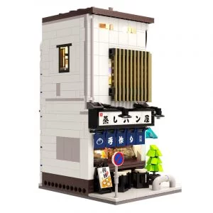 CaDa C66006W Japanese Storefront Series Steamed Bun Shop — où acheter au meilleur tarif sur Planet-Brick (vue détail 2)