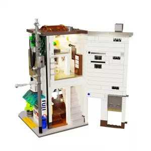 CaDa C66006W Japanese Storefront Series Steamed Bun Shop — meilleure offre du moment sur Planet-Brick (vue détail 5)