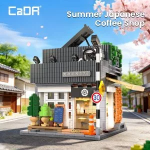 CaDa C66007W CaDA Japanese Storefront Series Summer Coffee House — meilleur prix sur Planet-Brick (visuel principal)