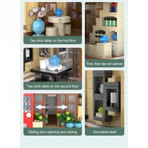 CaDa C66010W CaDA Japanese Storefront Series Kissaten Shop — bons plans et promos sur Planet-Brick (vue détail 12)