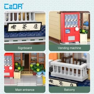 CaDa C66010W CaDA Japanese Storefront Series Kissaten Shop — comparatif marchands sur Planet-Brick (vue détail 7)