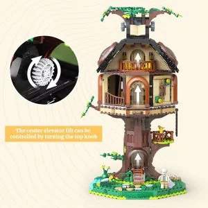 CaDa C66013W CaDA Tree House Library — meilleure offre du moment sur Planet-Brick (vue détail 5)