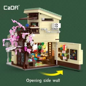 CaDa C66015W CaDA Japanese Style Kitty's Grocery — bons plans et promos sur Planet-Brick (vue détail 3)