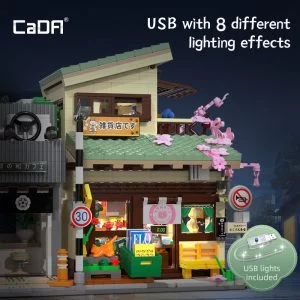 CaDa C66015W CaDA Japanese Style Kitty's Grocery — prix le plus bas sur Planet-Brick (vue détail 6)