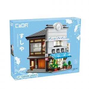 CaDa C66018W Japanese Storefront Series Sushi Shop — comparateur de prix sur Planet-Brick (vue détail 10)