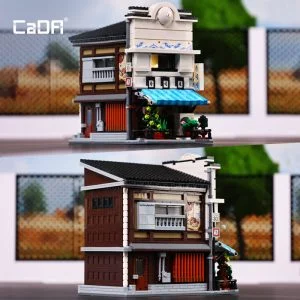 CaDa C66018W Japanese Storefront Series Sushi Shop — meilleur prix sur Planet-Brick (vue détail 9)