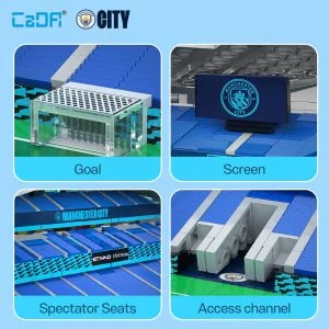 CaDa C66022W CaDA Manchester City Stadium — bons plans et promos sur Planet-Brick (vue détail 3)