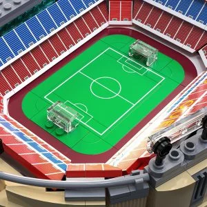 CaDa C66023W CaDA FC Barcelona Spotify Camp Nou – Ultimate Modular Stadium Building Kit — comparez les prix sur Planet-Brick (vue détail 4)