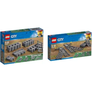 City 60205 Pack de rails — comparateur de prix sur Planet-Brick (vue détail 1)