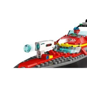 City 60373 Le bateau de sauvetage des pompiers — bons plans et promos sur Planet-Brick (vue détail 3)