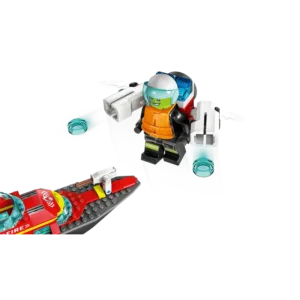 City 60373 Le bateau de sauvetage des pompiers — comparez les prix sur Planet-Brick (vue détail 4)