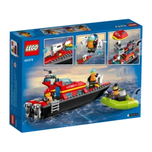 City 60373 Le bateau de sauvetage des pompiers — achat malin sur Planet-Brick (vue détail 8)