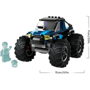 City 60402 Le Monster Truck bleu — meilleure offre du moment sur Planet-Brick (vue détail 5)