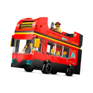 City 60407 Le bus rouge à deux étages — où acheter au meilleur tarif sur Planet-Brick (vue détail 2)