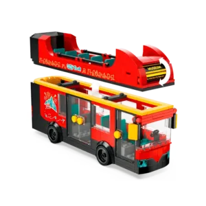 City 60407 Le bus rouge à deux étages — bons plans et promos sur Planet-Brick (vue détail 3)