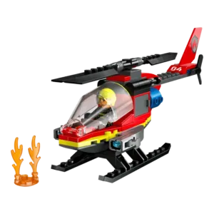 City 60411 L’hélicoptère de secours des pompiers — comparateur de prix sur Planet-Brick (vue détail 1)