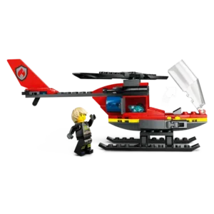 City 60411 L’hélicoptère de secours des pompiers — bons plans et promos sur Planet-Brick (vue détail 3)