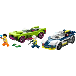 City 60415 La course-poursuite entre la voiture de police et la super voiture — comparateur de prix sur Planet-Brick (vue détail 1)