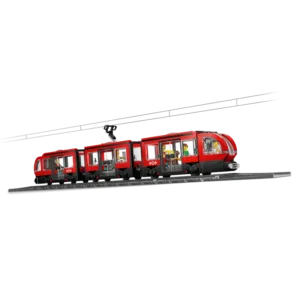 City 60423 Le tramway et la station du centre-ville — où acheter au meilleur tarif sur Planet-Brick (vue détail 2)