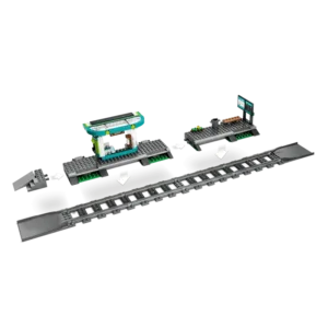 City 60423 Le tramway et la station du centre-ville — bons plans et promos sur Planet-Brick (vue détail 3)