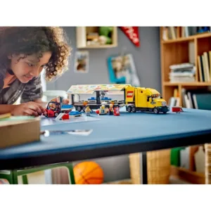 City 60440 Le camion de livraison jaune — comparatif marchands sur Planet-Brick (vue détail 7)