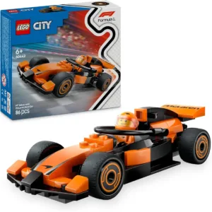 City 60442 Voiture de course McLaren avec pilote de F1® — meilleur prix sur Planet-Brick (visuel principal)