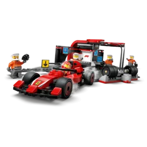 City 60443 Arrêt au stand de F1® avec voiture Ferrari — où acheter au meilleur tarif sur Planet-Brick (vue détail 2)