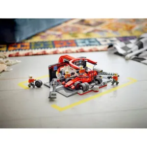 City 60443 Arrêt au stand de F1® avec voiture Ferrari — achat malin sur Planet-Brick (vue détail 8)
