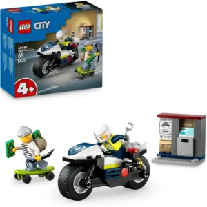 City 60455 La course-poursuite en moto de police — meilleur prix sur Planet-Brick (visuel principal)