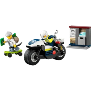 City 60455 La course-poursuite en moto de police — comparateur de prix sur Planet-Brick (vue détail 1)