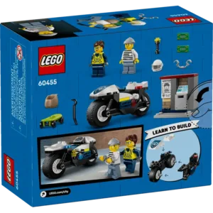 City 60455 La course-poursuite en moto de police — prix le plus bas sur Planet-Brick (vue détail 6)