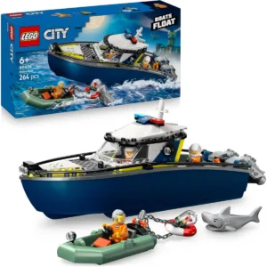 City 60456 La course-poursuite en bateau de police — meilleur prix sur Planet-Brick (visuel principal)