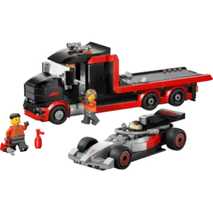 City 60493 Camion de F1® avec voiture de course de F1® Audi — comparateur de prix sur Planet-Brick (vue détail 1)